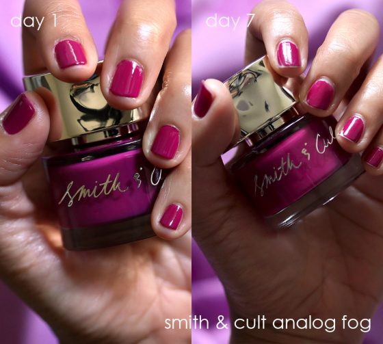 Desperately Seeking Persistent Polish: 7 Days With Smith & Cult Analog Fog