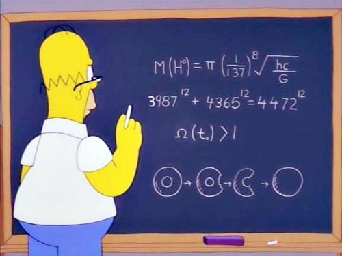 Did Homer Simpson discovered the Higgs boson (over a decade...