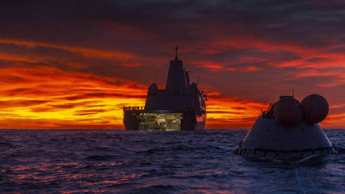 Recovery of the Test Orion Capsule in the Pacific OceanOn Nov....