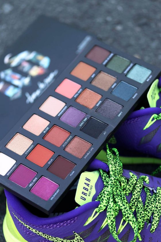 The Urban Decay Born to Run Eyeshadow Palette