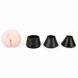 Beginner 8" Male Penis Enlarger Penis Pump Penis Extender Growth with 4 Sleeves