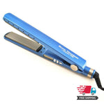 BaByliss PRO Nano Titanium Hair Straightening Iron 450F Blue NEW - PROFESSIONAL