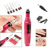 Nail File Art Electric DRILL File Acrylic Manicure Pedicure Portable Machine Kit